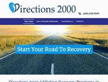 Tablet Screenshot of directions2000.com